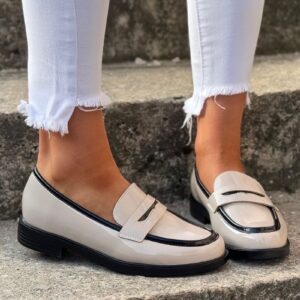 Wygodne mokasyny MAYA PURE BEIGE