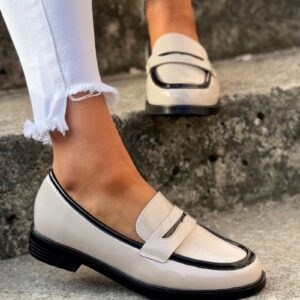 Wygodne mokasyny MAYA PURE BEIGE