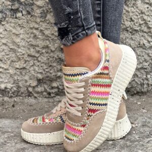 Sneakersy INSOMNIIA MULTI skóra naturalna