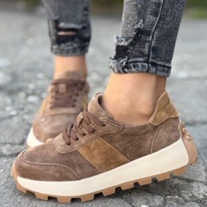 Sportowe buty RAMIRA CAMEL skóra naturalna