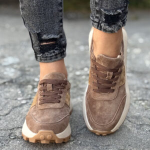 Sportowe buty RAMIRA CAMEL skóra naturalna