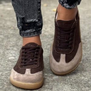 Trampki BAREFOOT KAZADII URBAN CHOCO SKÓRA NATURALNA