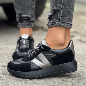 Lekkie sneakersy VENEZZA BLACK