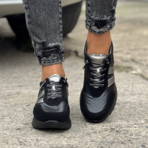 Lekkie sneakersy VENEZZA BLACK