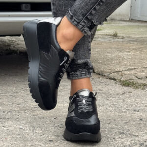 Lekkie sneakersy VENEZZA BLACK