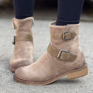Ocieplane botki ESTELIA BEIGE