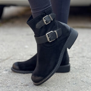 Ocieplane botki ESTELIA BLACK