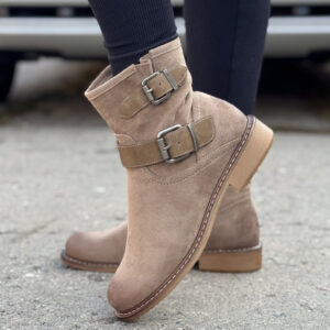 Ocieplane botki ESTELIA BEIGE