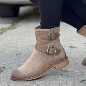 Ocieplane botki ESTELIA BEIGE