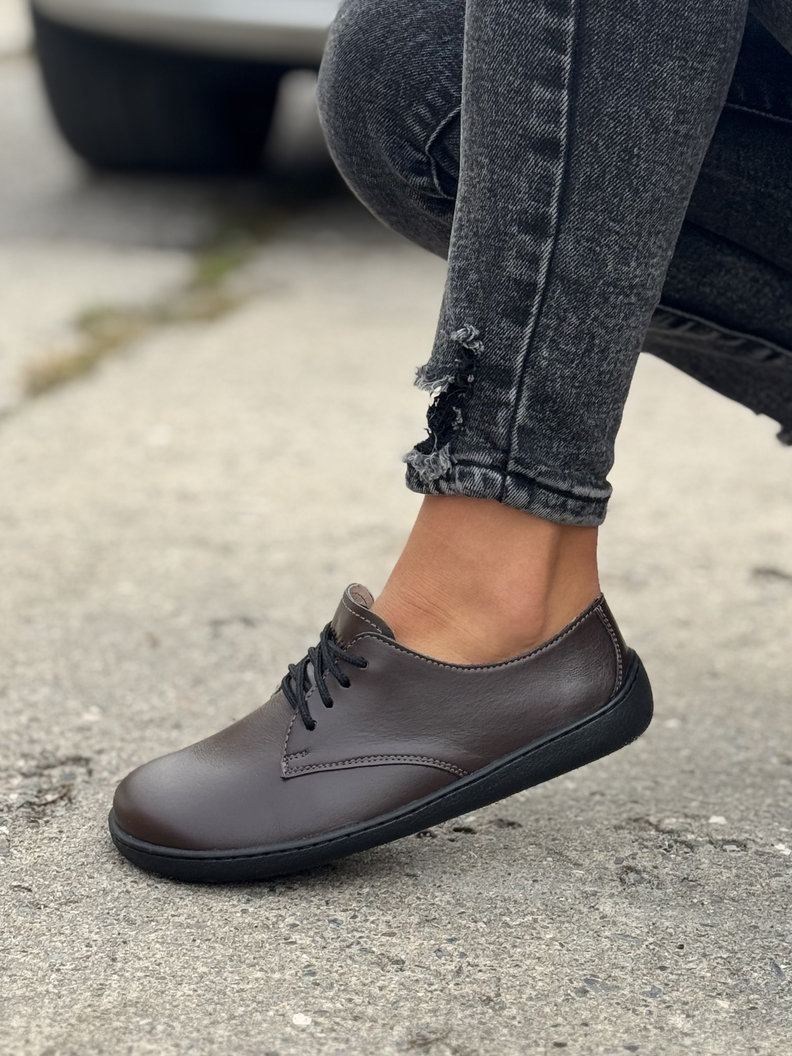 SPORTOWE BUTY KAZADII BAREFOOT LITE CHOCO skóra naturalna - obrazek 7