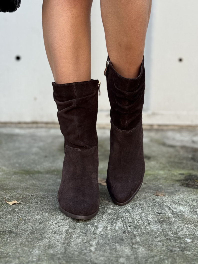 Botki KAZADII RIHANA CHOCO skóra naturalna - obrazek 4