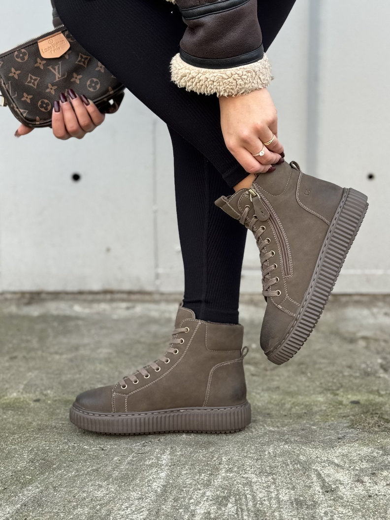 Lekkie botki NAIROBI BROWN skóra naturalna - obrazek 6