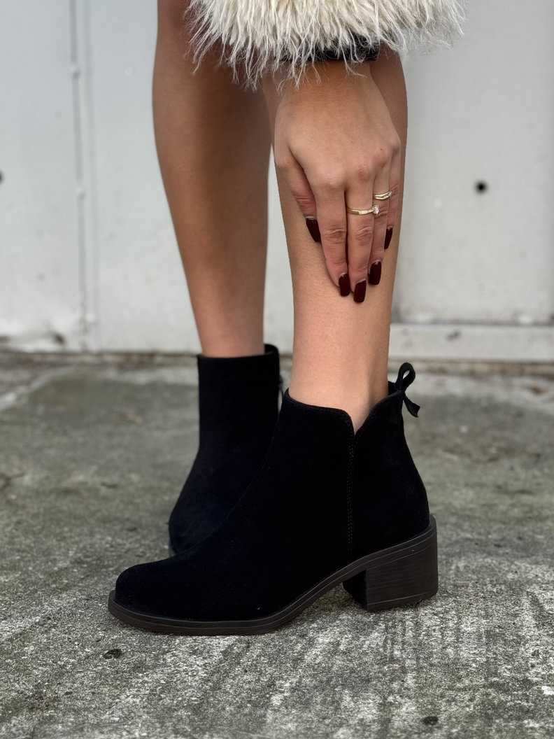 Zgrabne botki KAZADII LUIZA BLACK skóra naturalna - obrazek 5