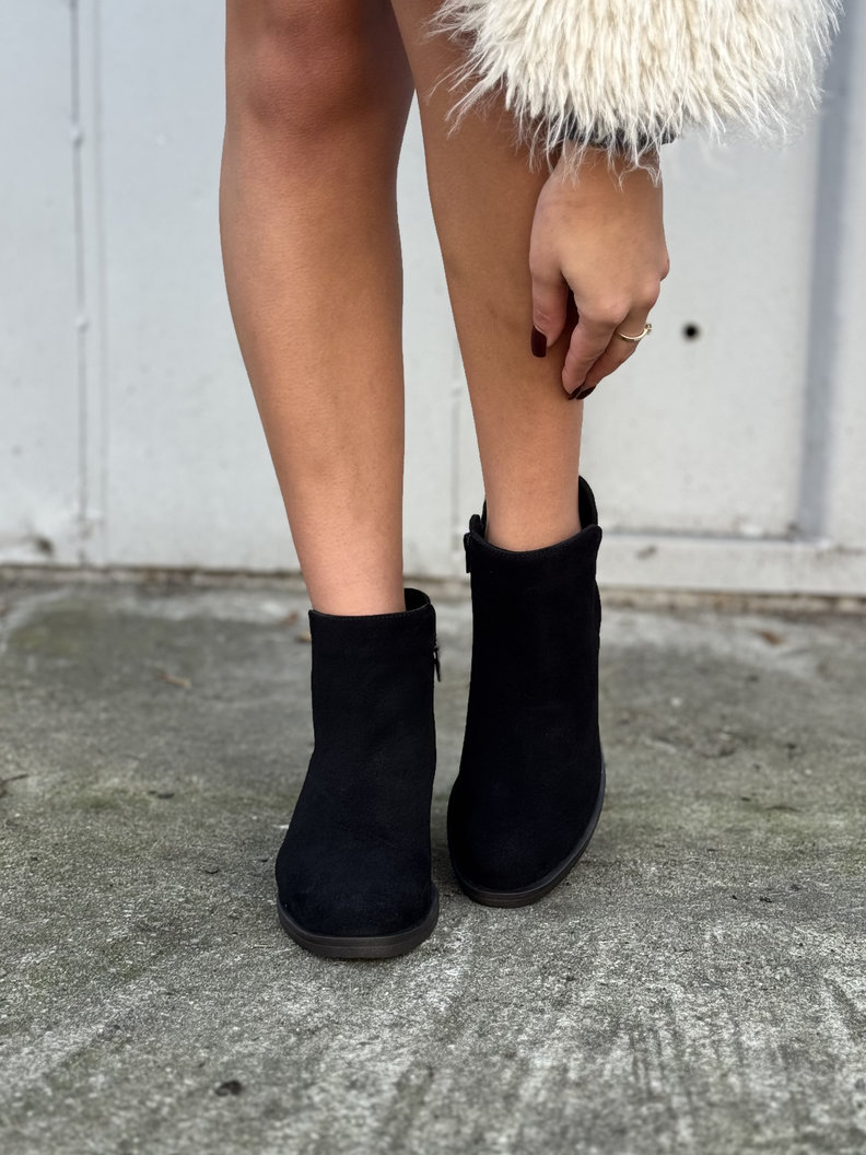 Zgrabne botki KAZADII LUIZA BLACK skóra naturalna - obrazek 4