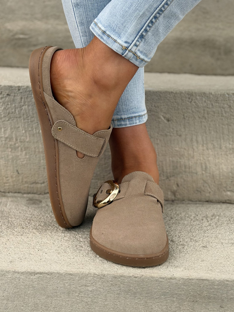 KLAPKI KAZADII BAREFOOT TIFI BEIGE skóra naturalna - obrazek 7