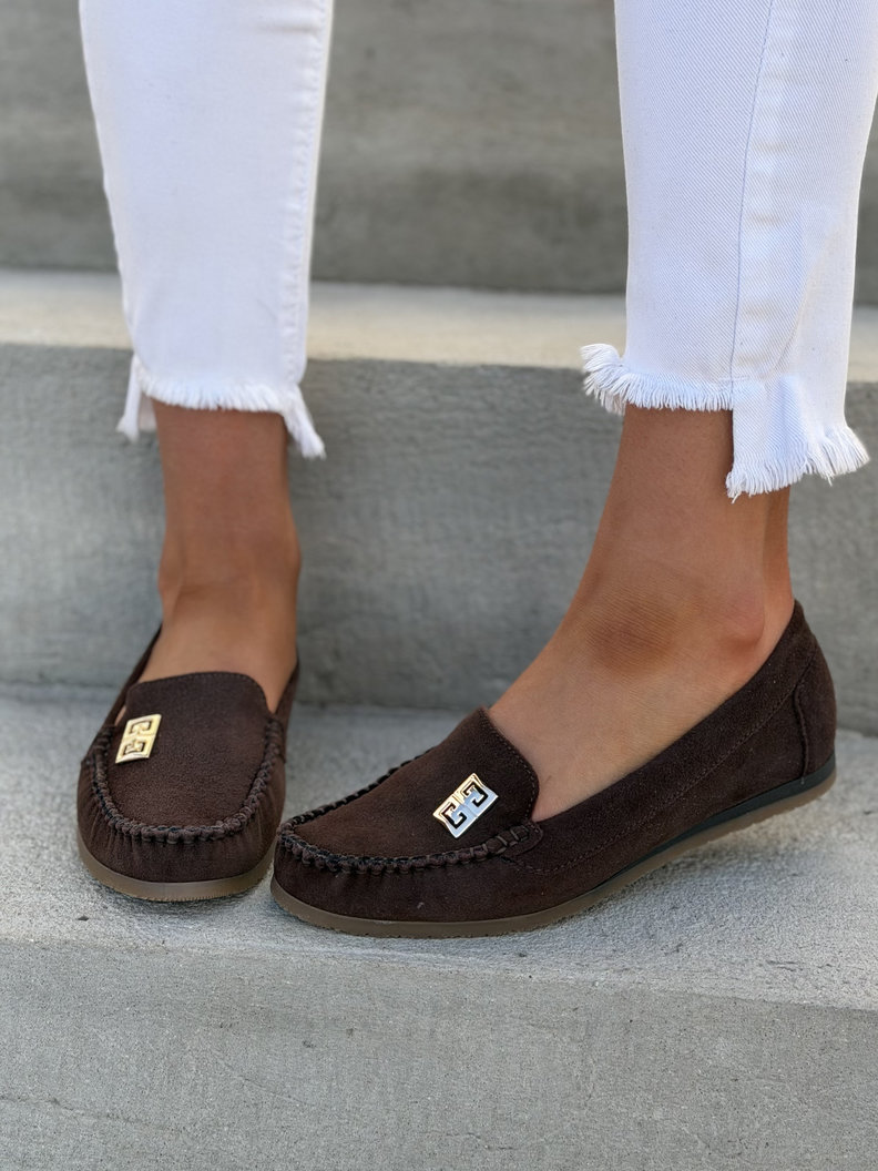 MOKASYNY KAZADII MONESO CHOCO skóra naturalna - obrazek 7