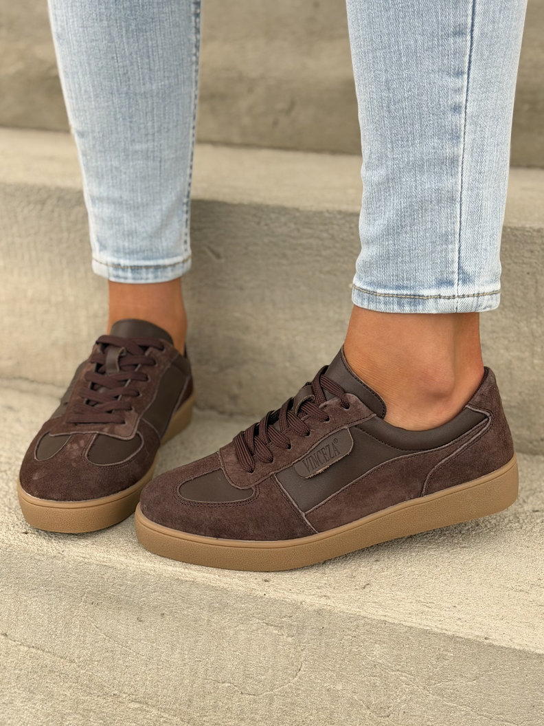 TRAMPKI DALSI CHOCO skóra naturalna - obrazek 5