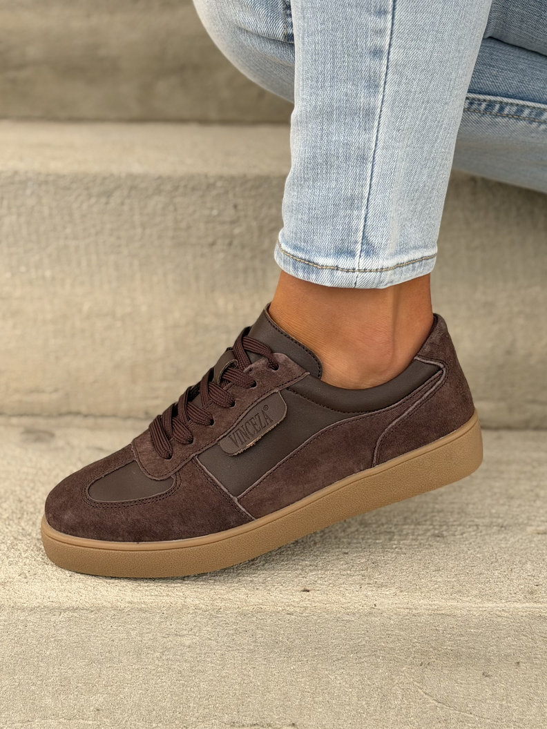 TRAMPKI DALSI CHOCO skóra naturalna - obrazek 7