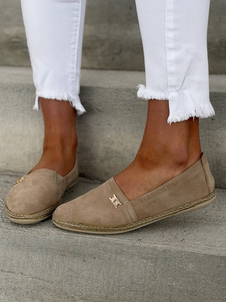 LEKKIE MOKASYNY KAZADII VEDA ORO BEIGE skóra naturalna - obrazek 9