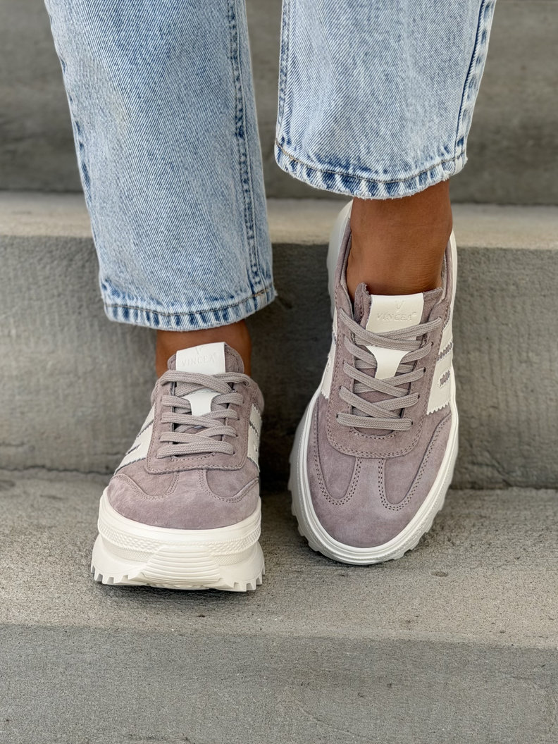 Sneakersy ADIOS BEIGE skóra naturalna - obrazek 3