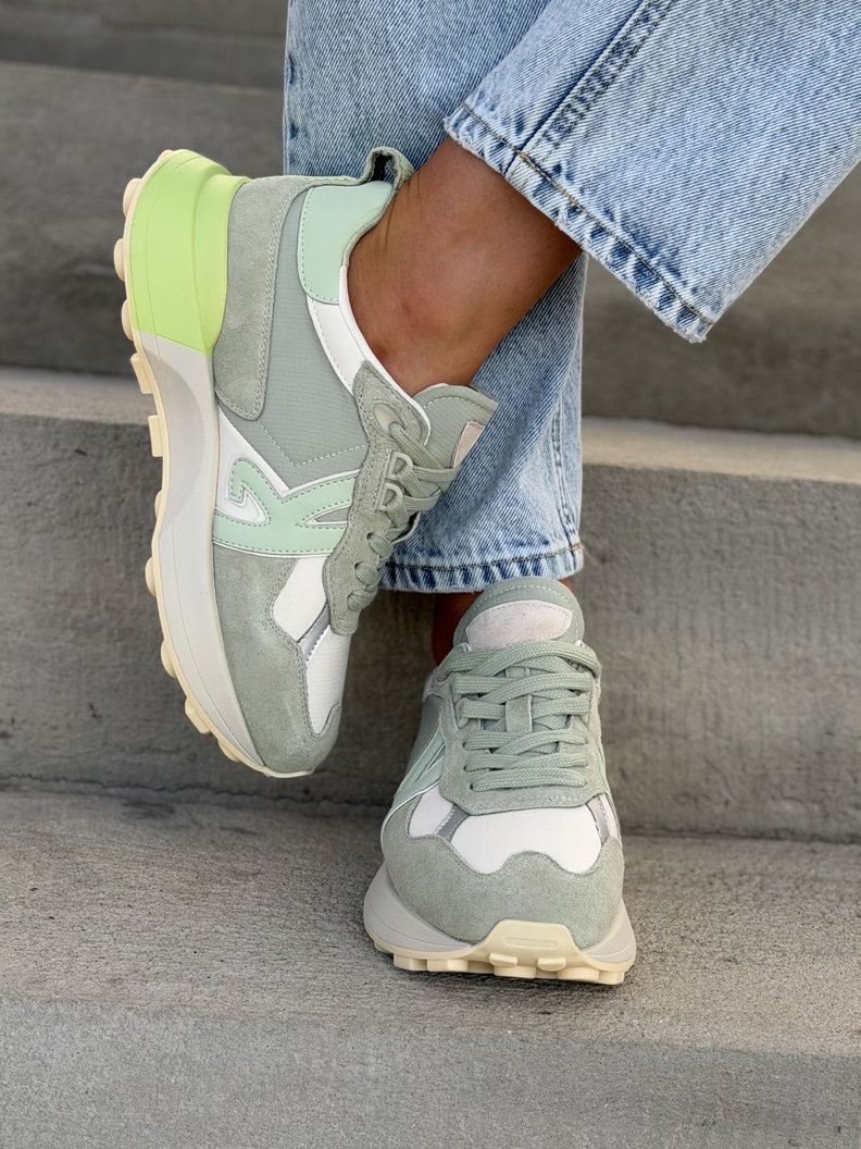 Sneakersy KAVELA COSTA GREEN mega lekkie - obrazek 6