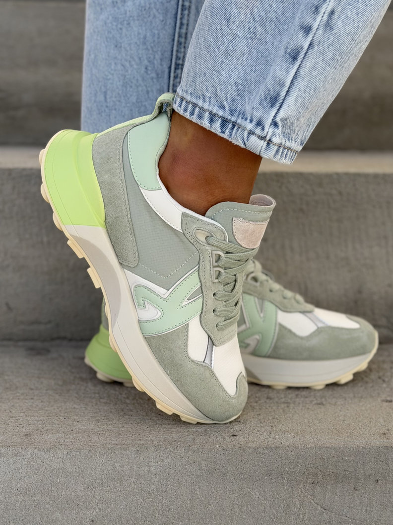 Sneakersy KAVELA COSTA GREEN mega lekkie - obrazek 4