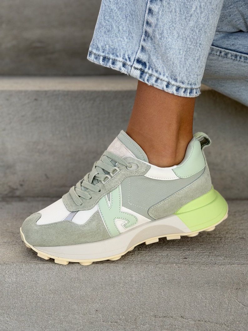 Sneakersy KAVELA COSTA GREEN mega lekkie - obrazek 3