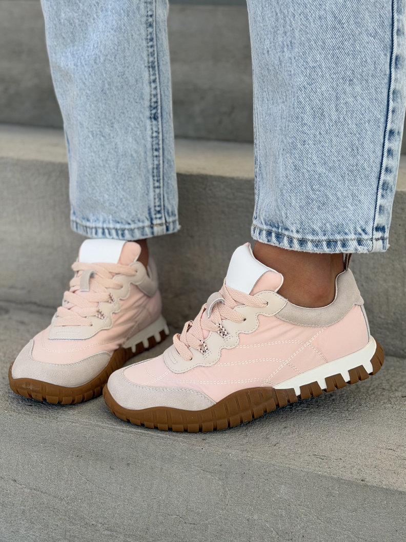 Sneakersy MADEIRA PINK lekkie jak piórko - obrazek 9