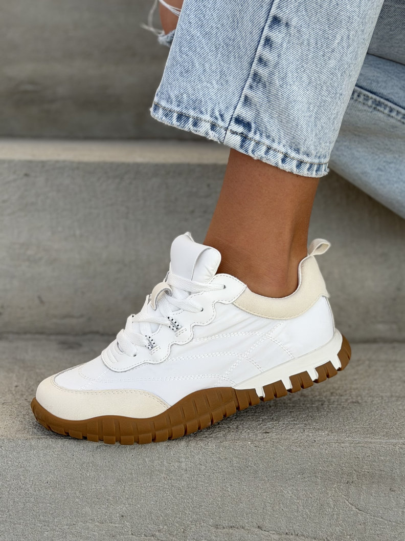 Sneakersy MADEIRA WHITE lekkie jak piórko - obrazek 4