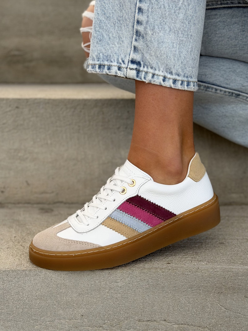 TRAMPKI KAZADII AVILLO WHITE skóra naturalna - obrazek 6