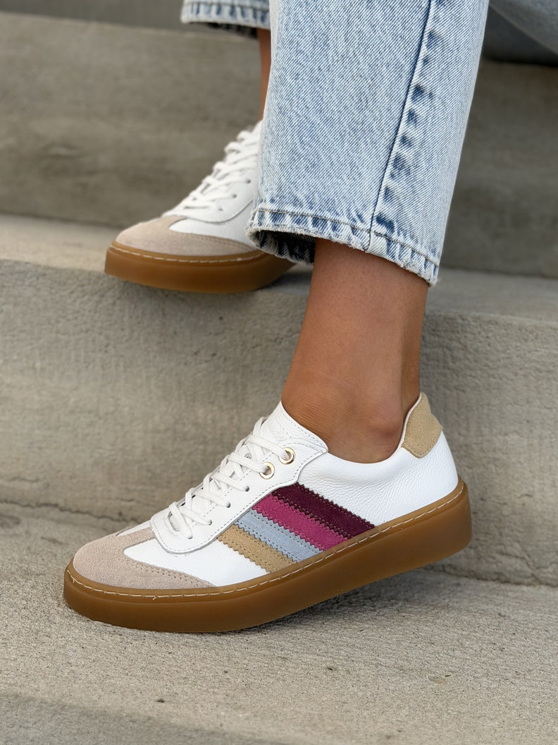 TRAMPKI KAZADII AVILLO WHITE skóra naturalna - obrazek 7