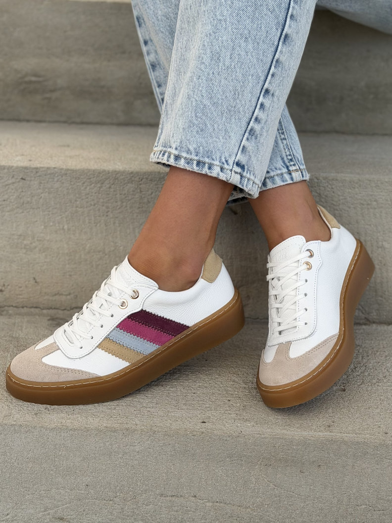 TRAMPKI KAZADII AVILLO WHITE skóra naturalna - obrazek 8