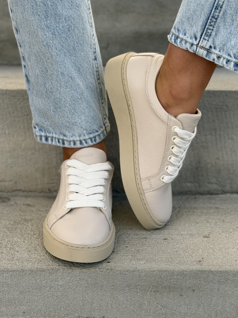 TRAMPKI KAZADII INFINITY BEIGE skóra naturalna - obrazek 5