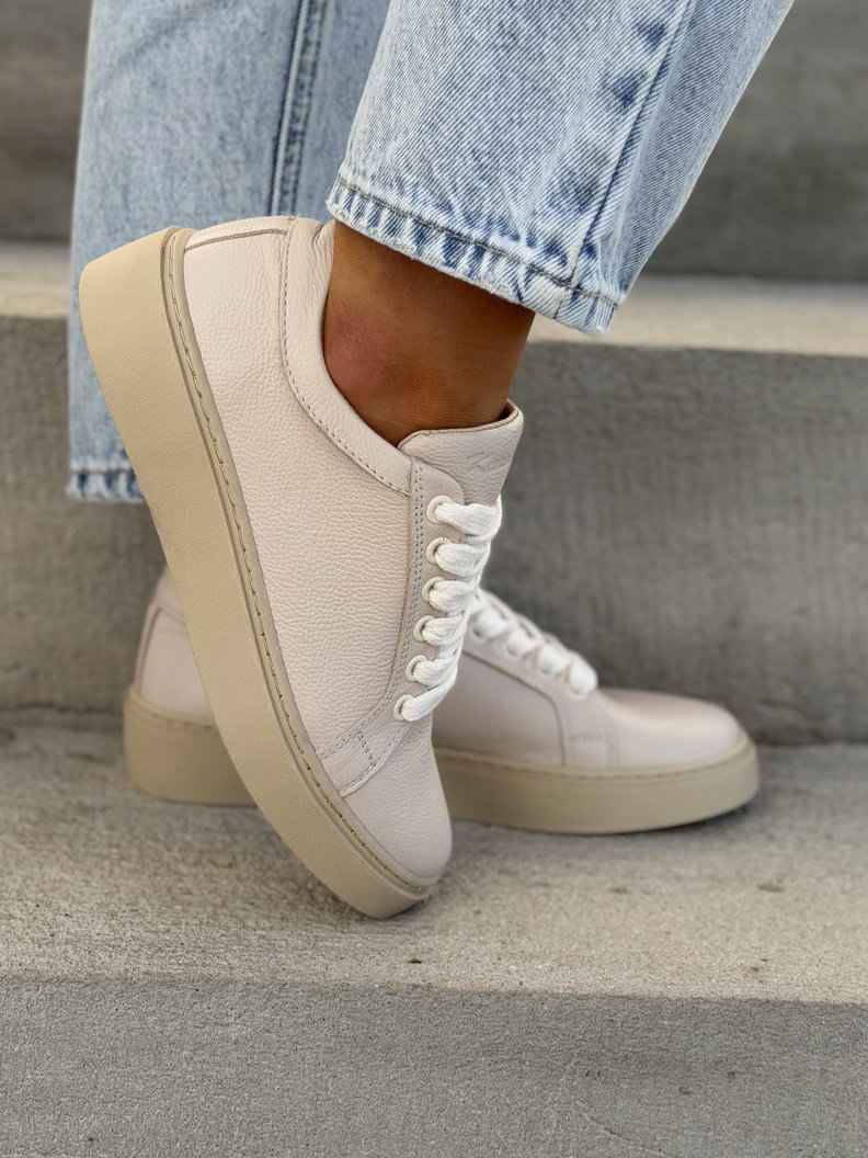 TRAMPKI KAZADII INFINITY BEIGE skóra naturalna - obrazek 7