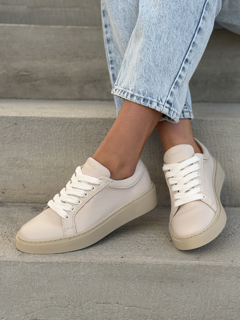 TRAMPKI KAZADII INFINITY BEIGE skóra naturalna - obrazek 9