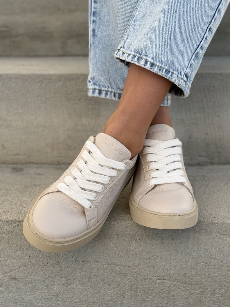 TRAMPKI KAZADII INFINITY BEIGE skóra naturalna - obrazek 10