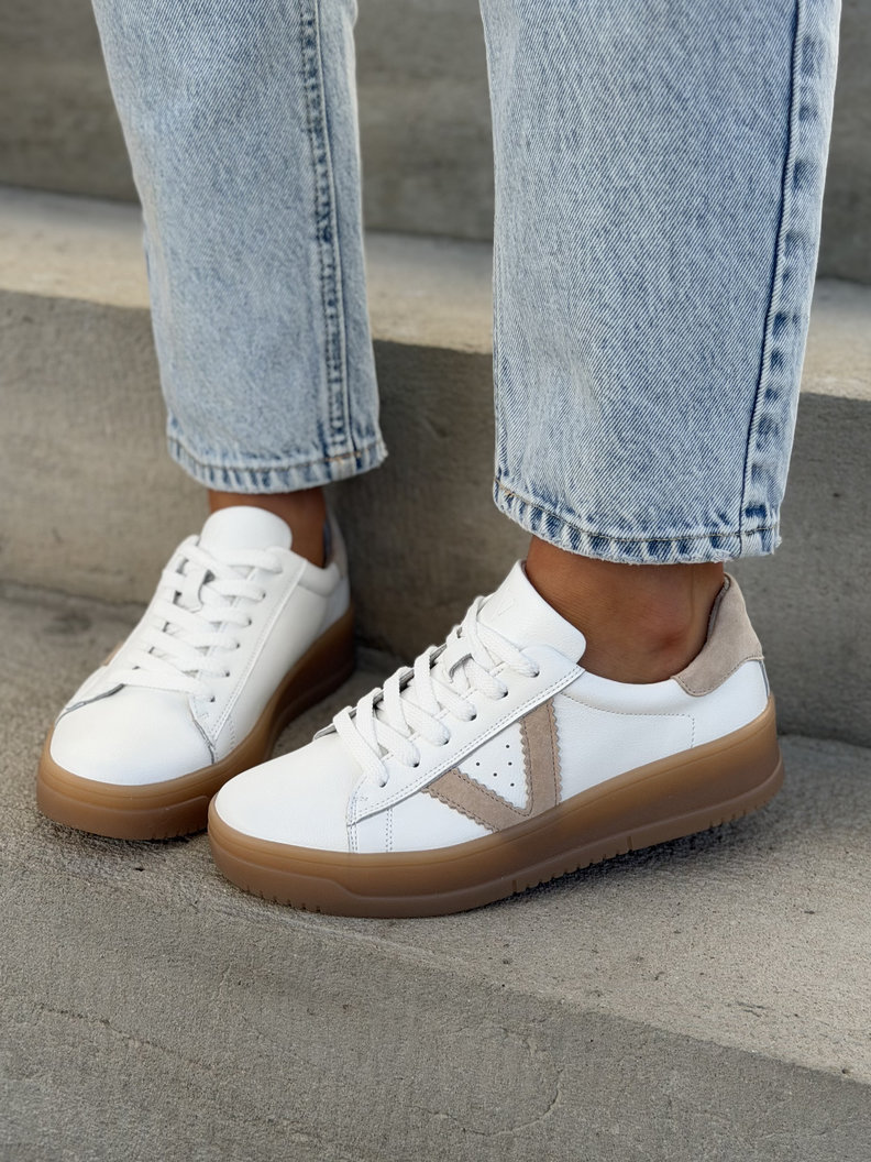 Trampki AVENTURA WHITE mega wygodne skóra naturalna - obrazek 11