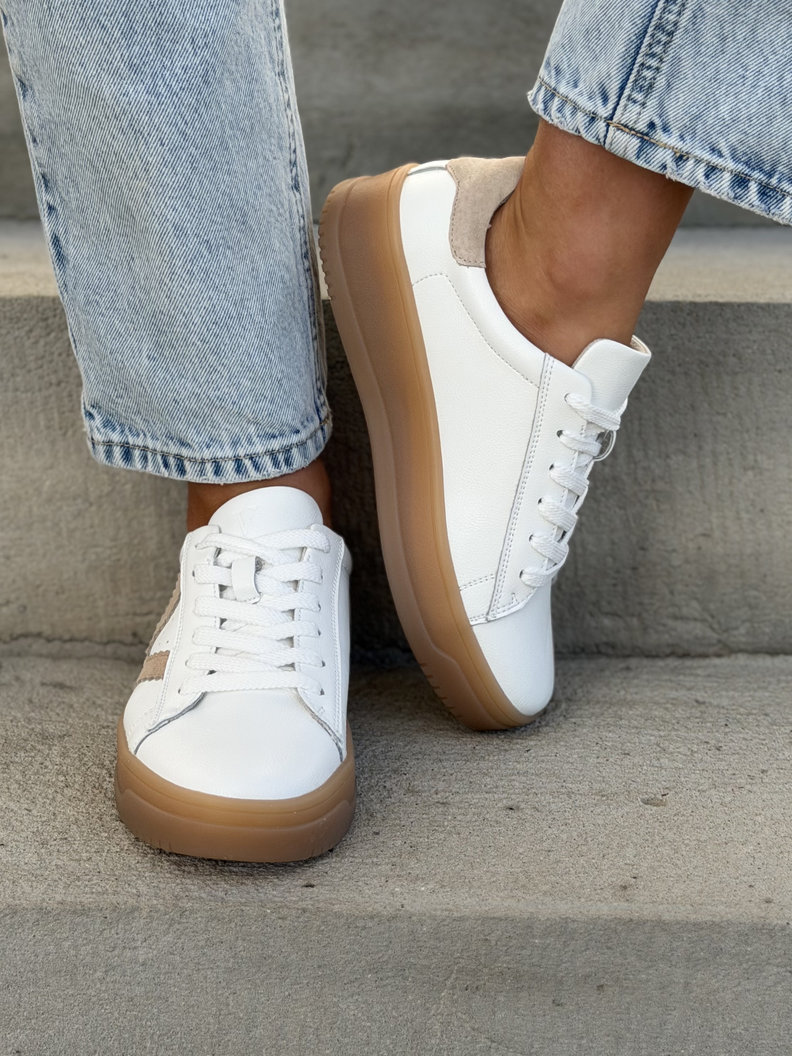 Trampki AVENTURA WHITE mega wygodne skóra naturalna - obrazek 5