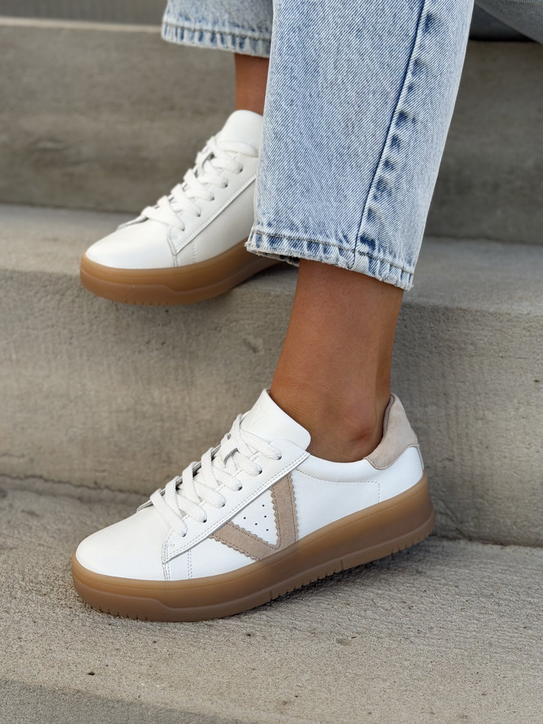 Trampki AVENTURA WHITE mega wygodne skóra naturalna - obrazek 8
