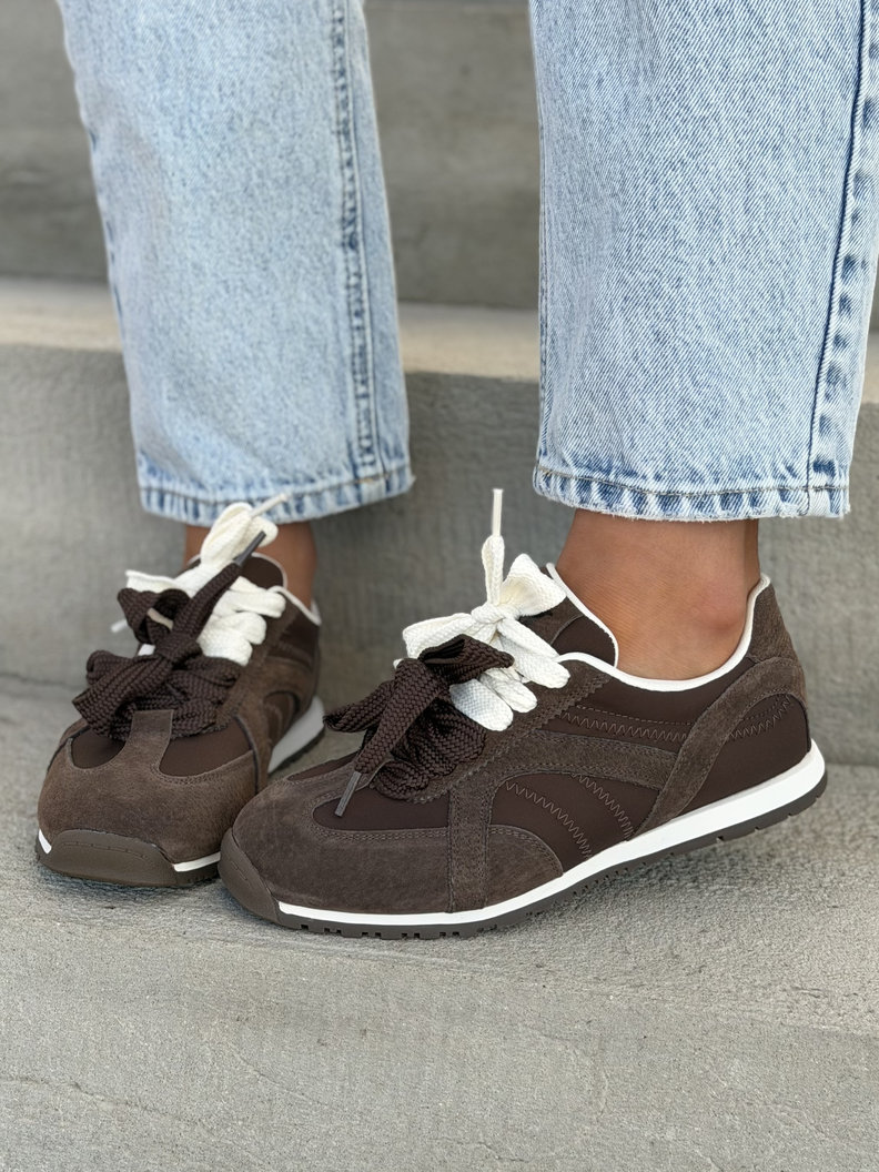 Trampki ISLA MARINA CHOCO skóra naturalna - obrazek 9