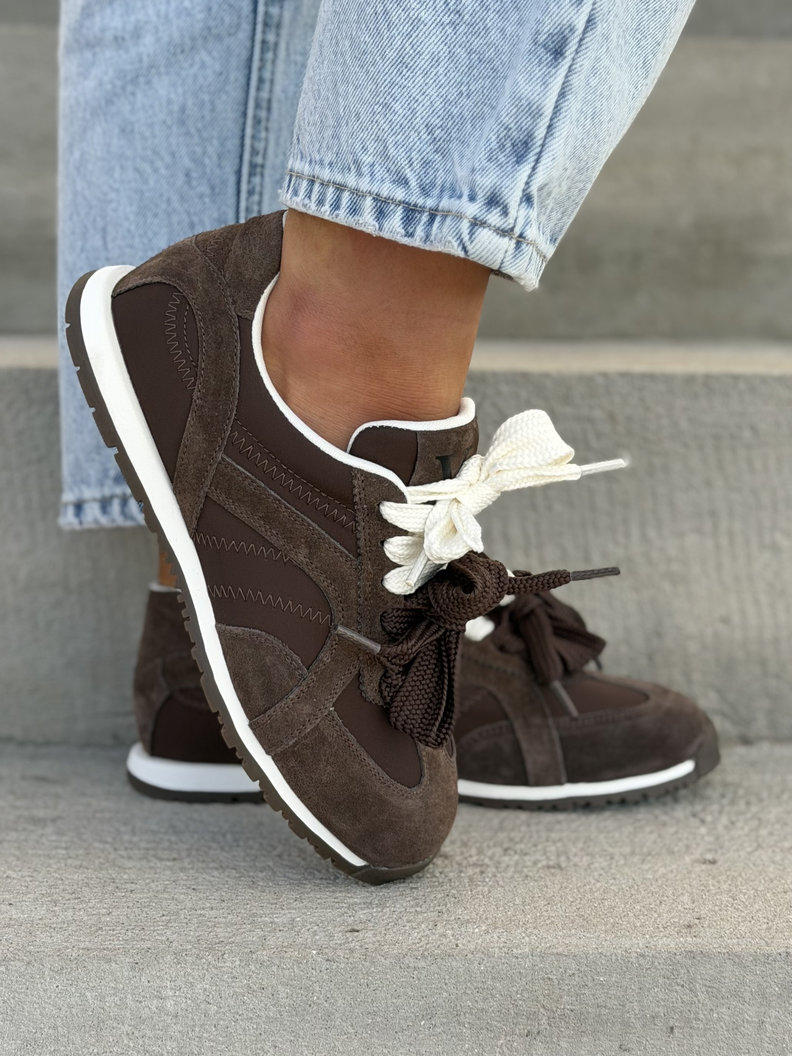 Trampki ISLA MARINA CHOCO skóra naturalna - obrazek 4