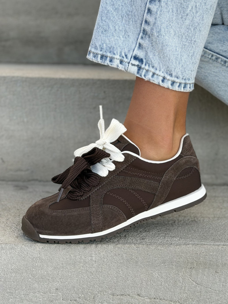 Trampki ISLA MARINA CHOCO skóra naturalna - obrazek 7