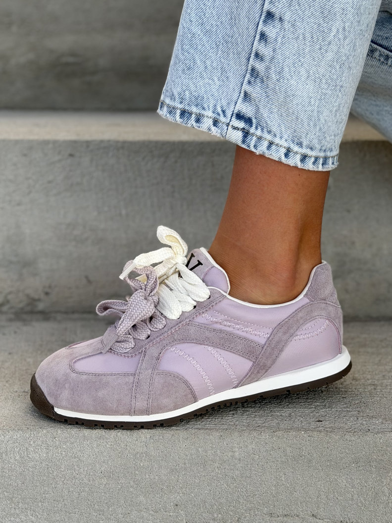 Trampki ISLA MARINA PURPLE skóra naturalna - obrazek 8