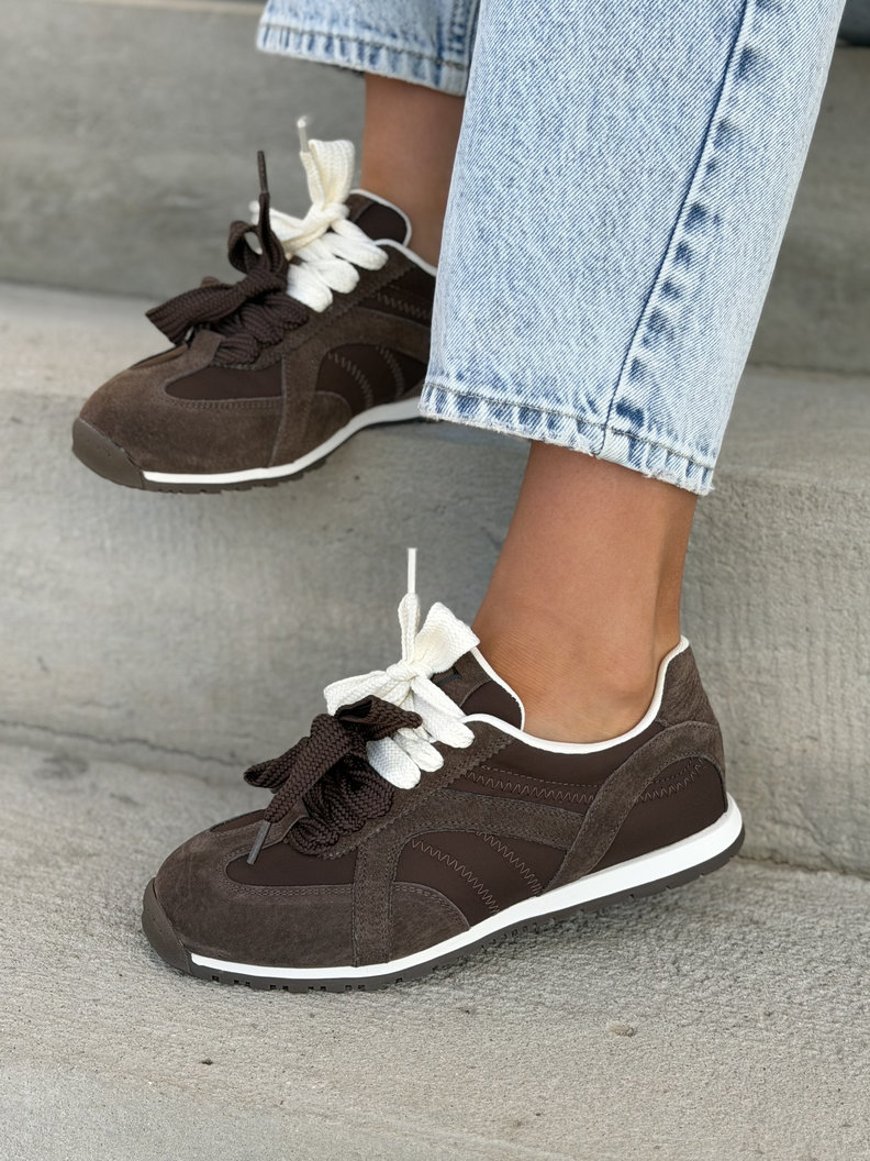Trampki ISLA MARINA CHOCO skóra naturalna - obrazek 3