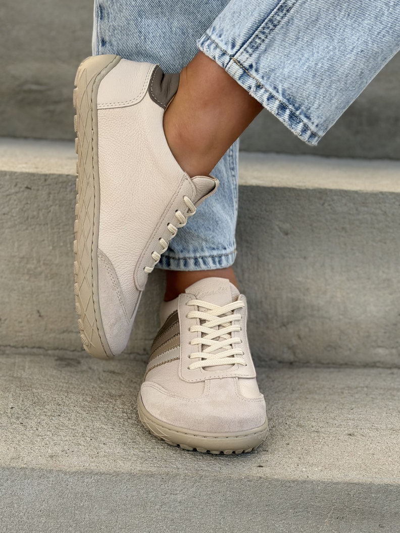 Trampki KAZADII GELATO BAREFOOT BEIGE skóra naturalna - obrazek 7