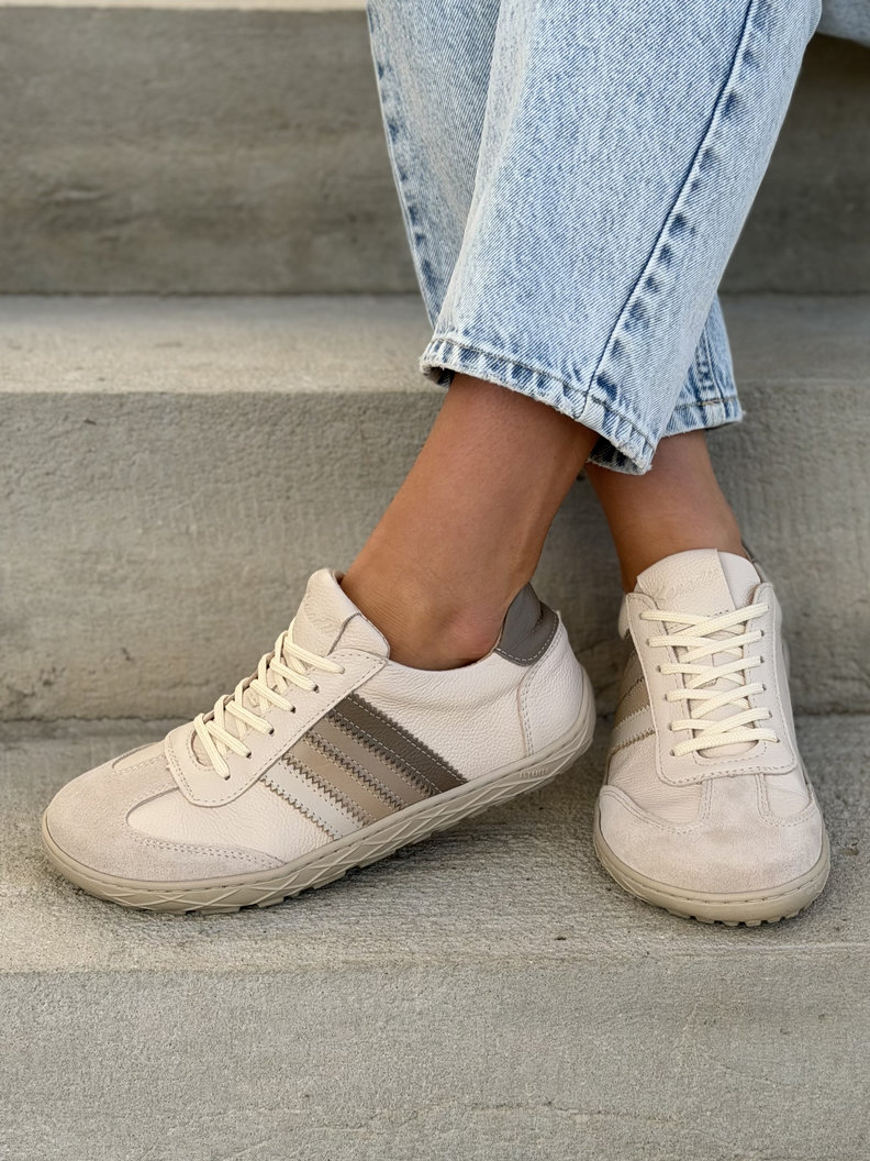 Trampki KAZADII GELATO BAREFOOT BEIGE skóra naturalna - obrazek 9
