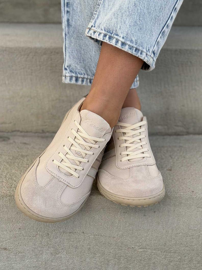 Trampki KAZADII GELATO BAREFOOT BEIGE skóra naturalna - obrazek 10