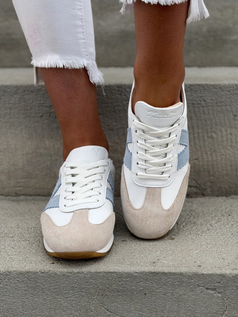 Sportowe buty damskie KAZADII NOELSA WHITE skóra naturalna - obrazek 3