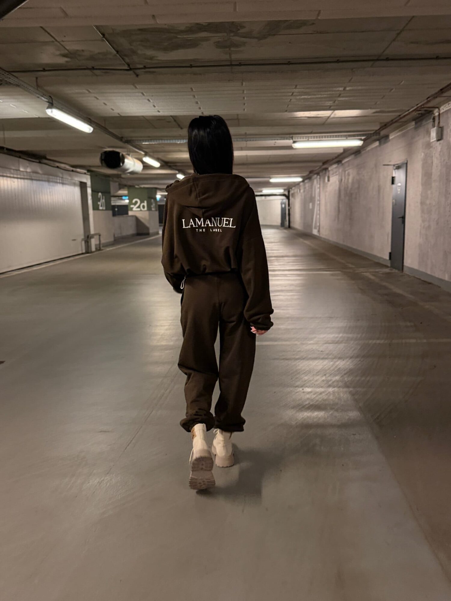 Bluza BASIC czekolada LA MANUEL polska produkcja - obrazek 4