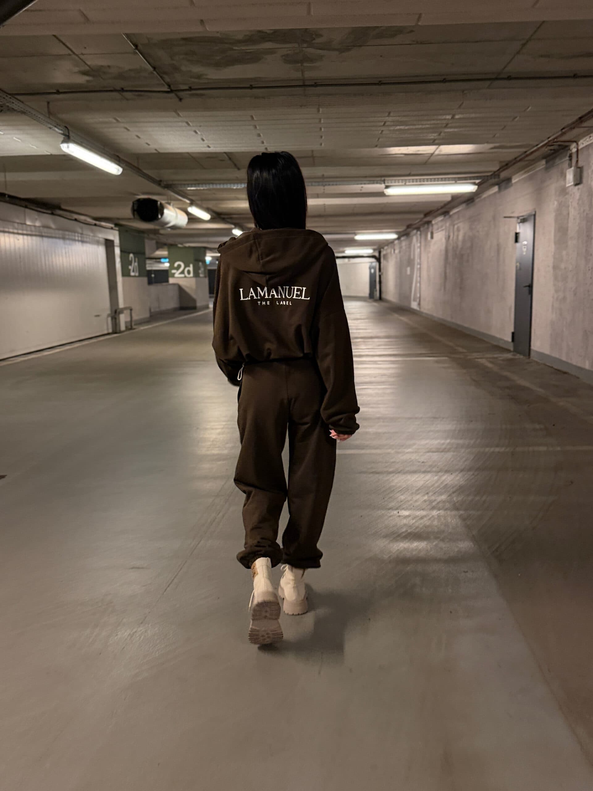 Bluza BASIC czekolada LA MANUEL polska produkcja